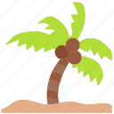 palm, tree, beach, holidays, nature, atlantis, island