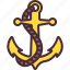 anchor, ship, boat, transportation, navigation, sailing 
