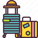 luggage, baggage, transport, suitcase, holidays, mala, cart, trolley, hotel