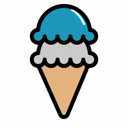 Ice, cream, sweet, summer, dessert, holiday icon - Download on Iconfinder