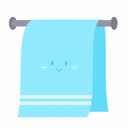 Towel, bath, shower, wipe, cloth, summer, holiday icon - Download on Iconfinder
