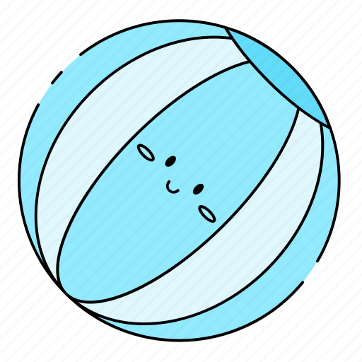 Beach, ball, play, sport, beach volleyball, volleyball, summer icon - Download on Iconfinder