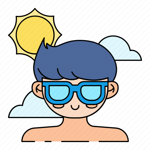 Tourist, man, avatar, traveler, backpacker, trip, vacation icon - Download on Iconfinder