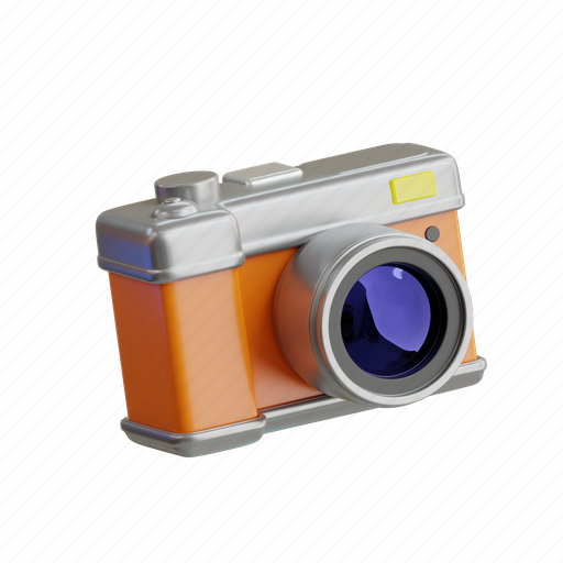 Camera, photography, photo, lens, picture, digital, film 3D illustration - Download on Iconfinder