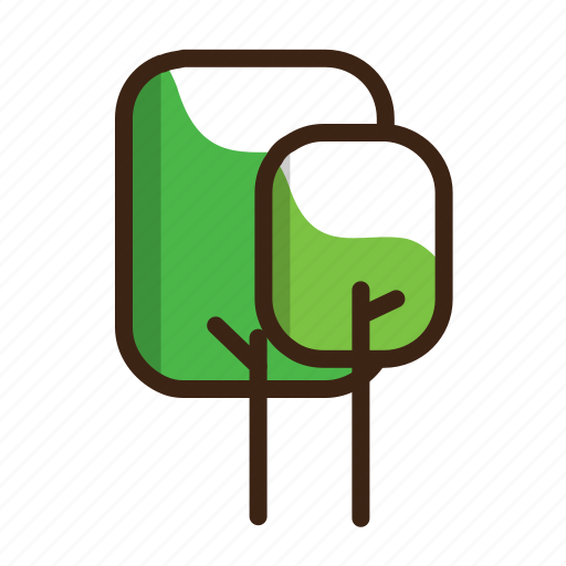 Forest, snow, tree, trees, winter icon - Download on Iconfinder