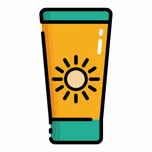 Summer, sunblock, sunscreen, sun protection, beach, vacation, holiday icon - Download on Iconfinder