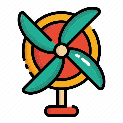 Summer, fan, electric, beach, vacation, holiday icon - Download on Iconfinder