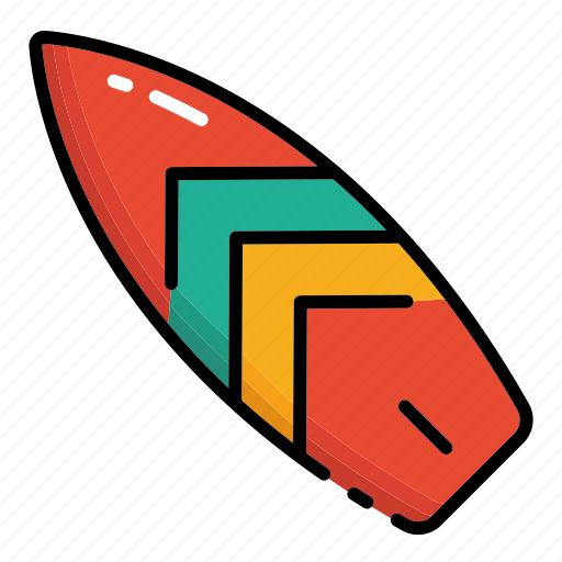 Summer, surfboard, surfing, beach, wave, surfer icon - Download on Iconfinder