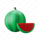 watermelon, fruit, summer, exotic, tropical 