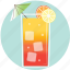 beverage, cocktail, drink, lemon, long island, orange, summer 