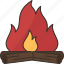 campfire, bonfire, burn, fire, flame 