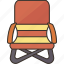 chair, camping, seat, picnic, outdoors 