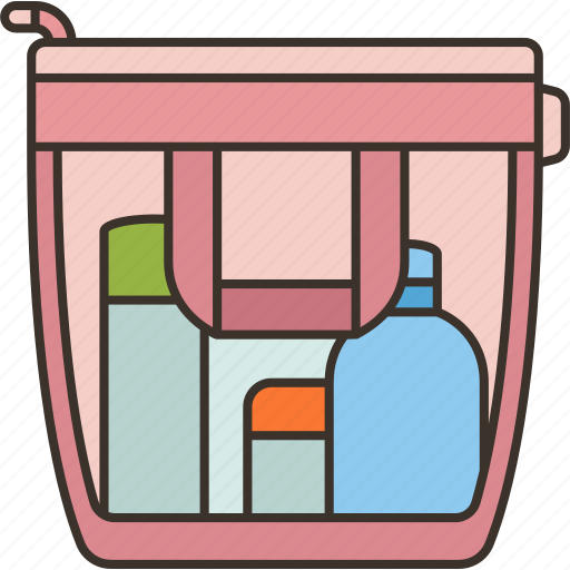 Soap, shampoo, bath, bag, camping icon - Download on Iconfinder
