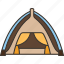 tent, kids, camping, activity, summer 
