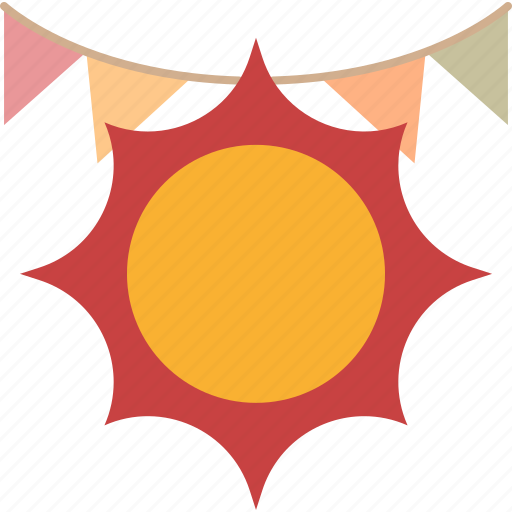 Summer, bunting, banner, party, garland icon - Download on Iconfinder