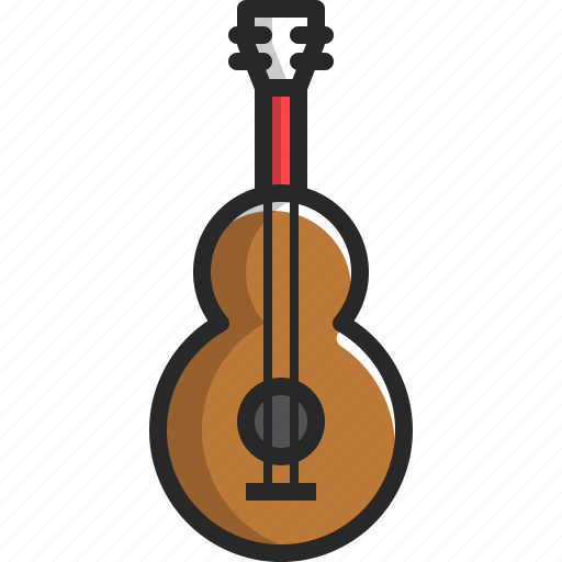 Activity, amusement, camping, guitar, music, song, vacation icon - Download on Iconfinder