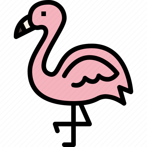 Animal, bird, flamingo, season, summer, travel, tropical icon - Download on Iconfinder