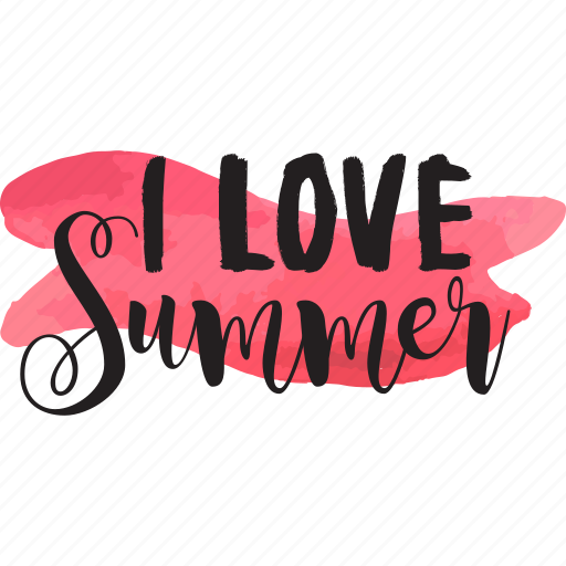 Summer, vacation, holiday, travel, beach, love, sticker sticker - Download on Iconfinder