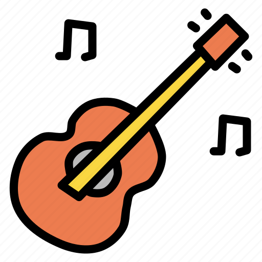 Concert, guitar, instrument, music, musical, picnic, play icon - Download on Iconfinder