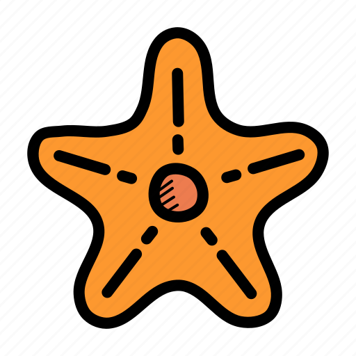 Fish, marine, ocean, sea, star icon - Download on Iconfinder