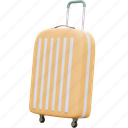 luggage, summer, holiday, travel 