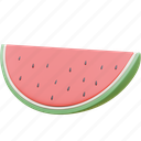 watermelon, summer, holiday, beach 