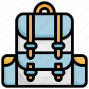 backpack, travel, bag, camping