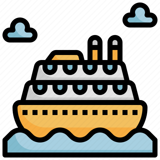 Cruise, boat, yacht, ship, anchor icon - Download on Iconfinder