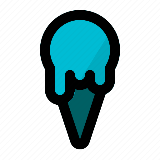 Cone, cream, ice, summer icon - Download on Iconfinder