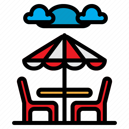 Beach, decoration, holiday, summer, terrace, umbrella, vacation icon - Download on Iconfinder