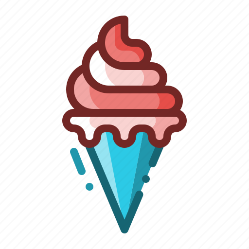Summer, dessert, cone, ice cream, food icon - Download on Iconfinder