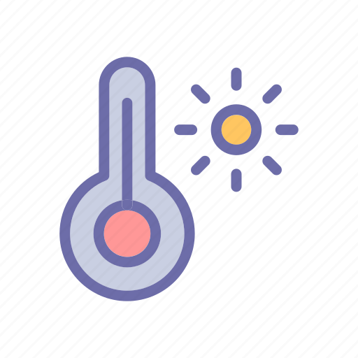 Beach, summer, temperature, vacation, weather icon - Download on Iconfinder