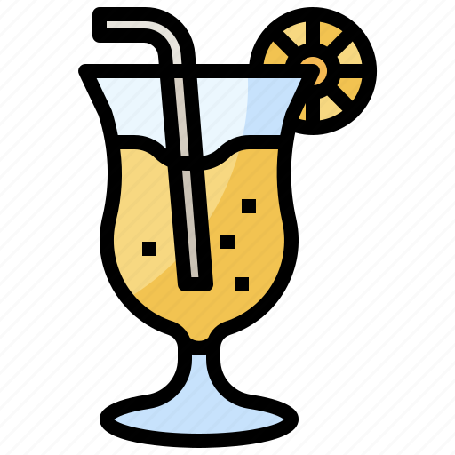 Alcoholic, cocktail, drink, food, leisure, restaurant, straw icon - Download on Iconfinder