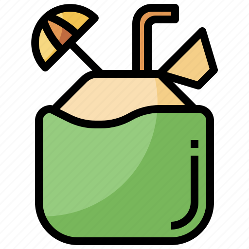 Alcoholic, cocktail, coconut, drink, drinks, food, restaurant icon - Download on Iconfinder