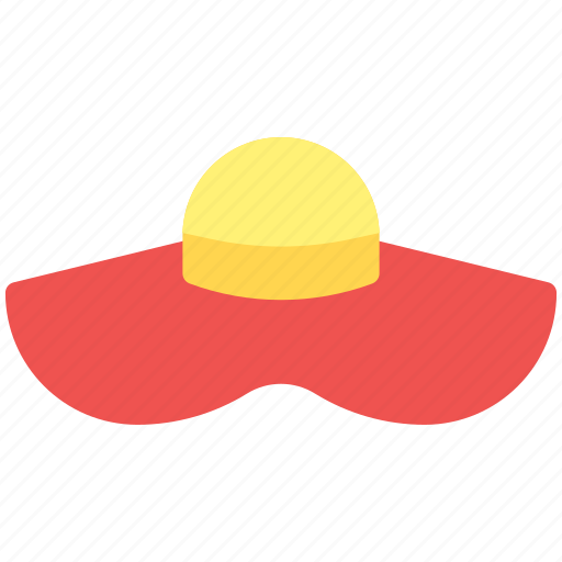 Beach, girl, hat, hat beach, holiday, summer, travel icon - Download on Iconfinder