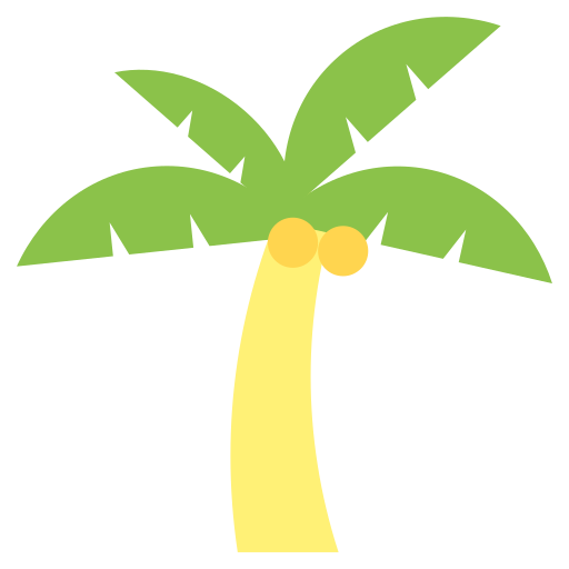 Beach, coconut, island, palm, summer, tree, vacation icon - Free download