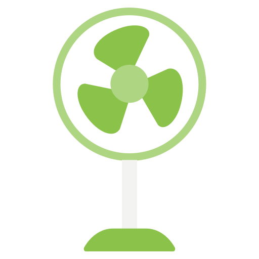 Air, cooling, electric, fan, hot, summer, vacation icon - Free download