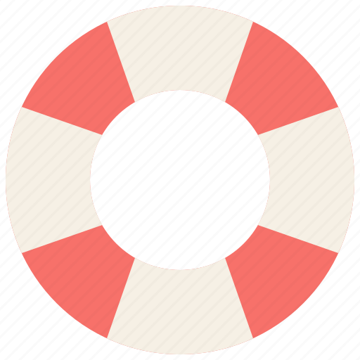Beach, ring, rubber, season, summer, swimming ring, vacation icon - Download on Iconfinder
