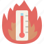 flame, hot, season, summer, temperature, thermometer, weather 