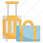 luggage, travel, rucksack, baggage 