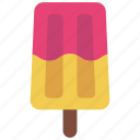 ice, lolly, cream, cold, food
