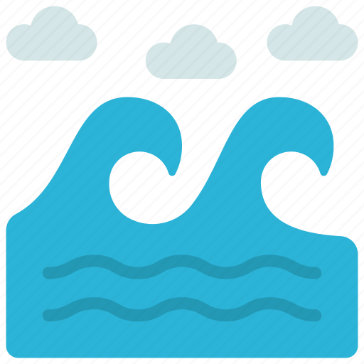 Ocean, waves, wave, water, sea icon - Download on Iconfinder