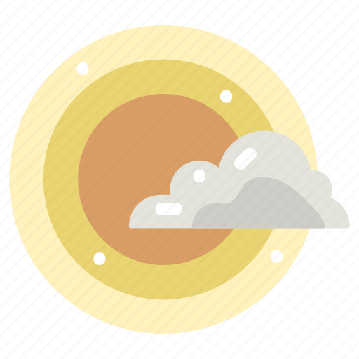 Cloud, cloudy, meteorology, sky, sun, sunny, weather icon - Download on Iconfinder