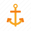 anchor, boating, hold, marine, ocean, ship, steady