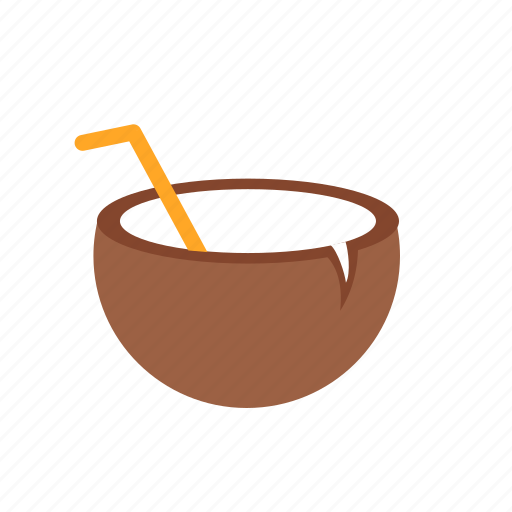 Beach, cocktail, coconut, coconut water, drink, healthy, juice icon - Download on Iconfinder