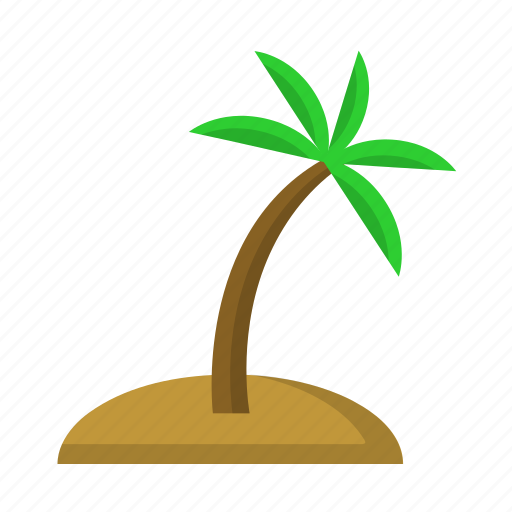 Beach, coconut, nature, summer, tree, vacation icon - Download on Iconfinder