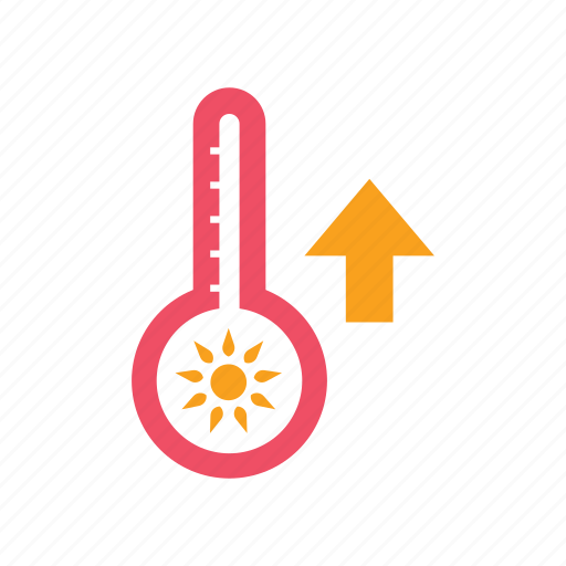 Hot, summer, sun, temperature, thermometer, warm, weather icon - Download on Iconfinder