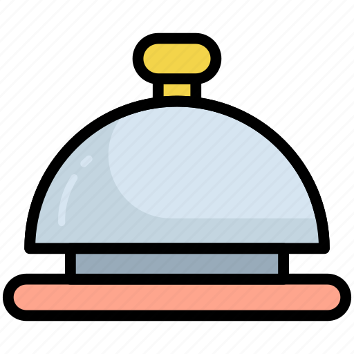 Bell, service, hotel, ring, accommodation, tourism, travel icon - Download on Iconfinder