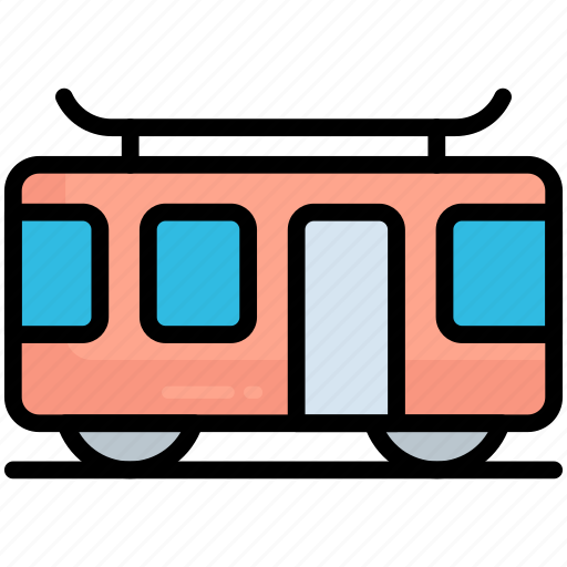 Electric, railroad, railway, train, transport, express, public icon - Download on Iconfinder
