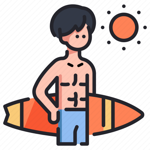 Board, extreme, man, sea, sport, surf, wind icon - Download on Iconfinder